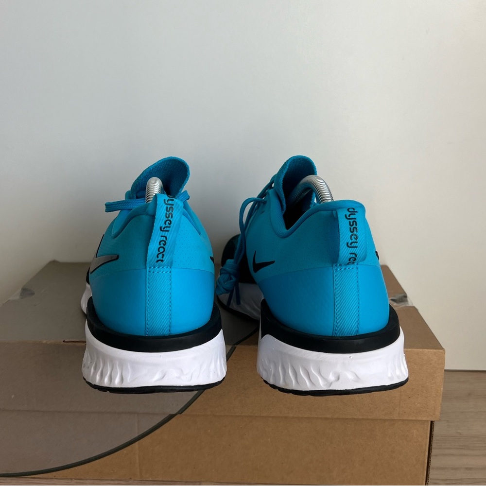Nike Odyssey React 2 Flyknit ‘Blue Lagoon’ Men Running Sneakers- SZ 11 - Picture 6 of 7
